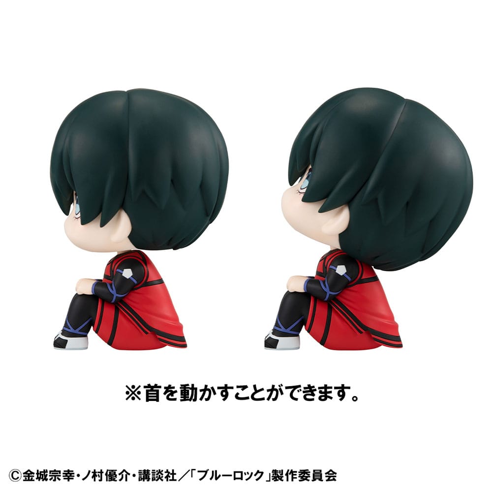 PREORDINE ESAURITO Blue Lock Look Up PVC Statue Rin Itoshi & Sae Itoshi 11 cm (with gift)  (PREORDINE NON CANCELLABILE)