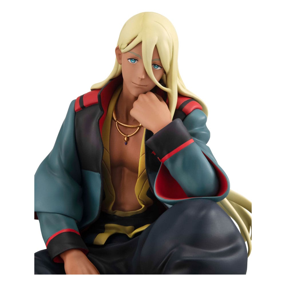 PREORDINE ESAURITO Mobile Suit Gundam The Witch from Mercury G.E.M. PVC Statue Shaddiq Zenelli Palm Size 9 cm