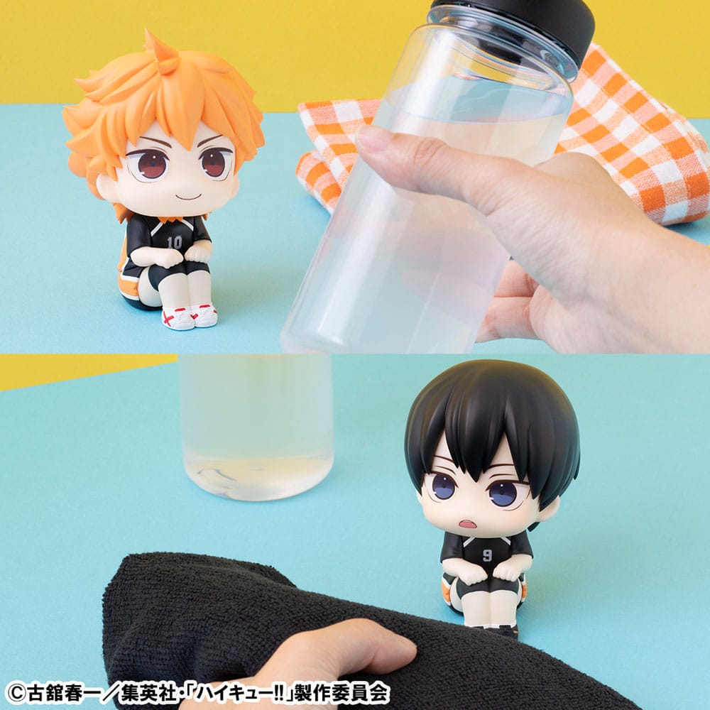 PREORDINE ESAURITO Haikyu!! Look Up Figures Hinata Uniform Ver. & Tobio Kageyama Uniform Ver. 11 cm (with gift)