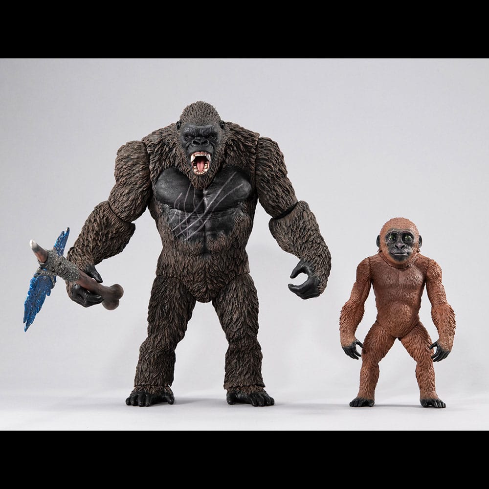 SU ORDINAZIONE Godzilla x Kong: The New Empire Ultimate Article Monsters Figures Godzilla & Suko 30 cm *PREZZO SPECIALE*