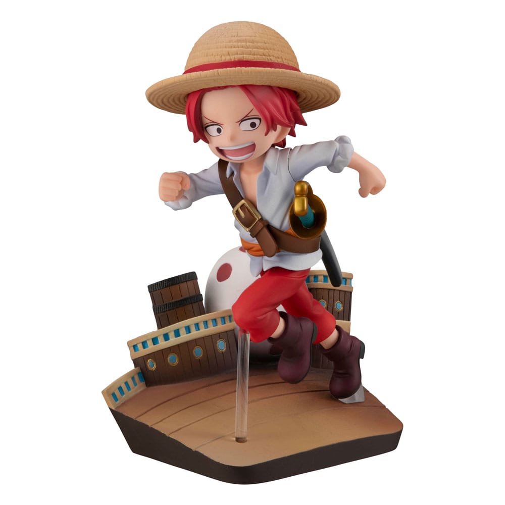SU ORDINAZIONE One Piece G.E.M. Series PVC Statue Shanks Run! Run! Run! 13 cm