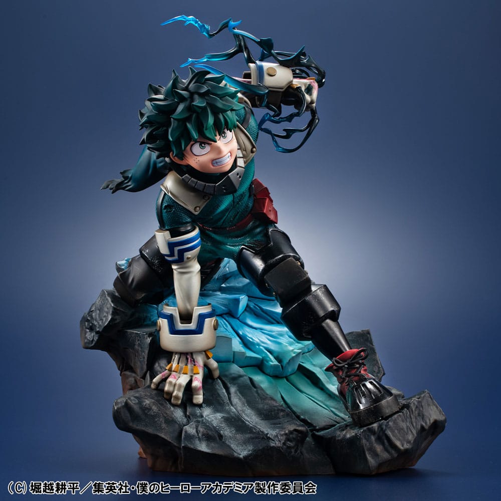 SU ORDINAZIONE My Hero Academia Lucrea PVC Statue Izuku Midoriya 18 cm *PREZZO SPECIALE* ESAURITO