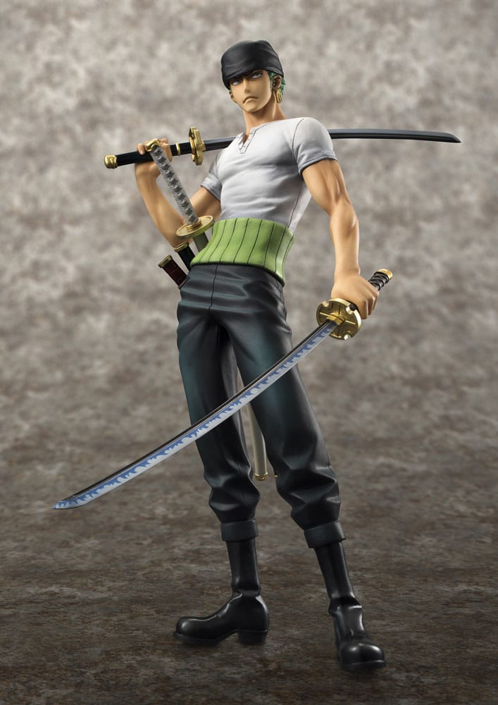 SU ORDINAZIONE One Piece Excellent Model P.O.P PVC Statue NEO-DX Roronoa Zoro 10th Limited Ver. 23 cm *PREZZO SPECIALE*