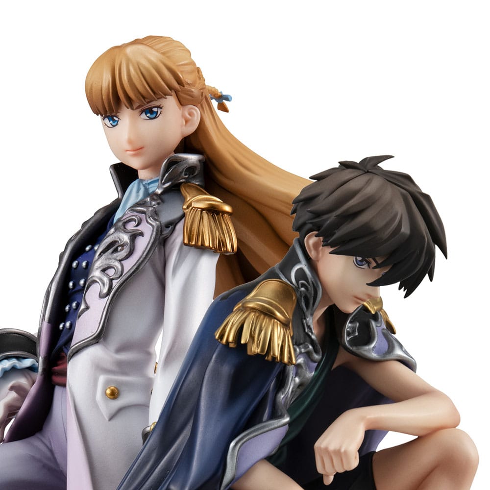 PREORDINE 01/2026 Mobile Suit Gundam Wing Alpha x Omega PVC Statue 1/8 Heero Yuy & Relena Peacecraft Set 30th Anniversary Repaint Ver. 14 cm   (PREORDINE NON CANCELLABILE)