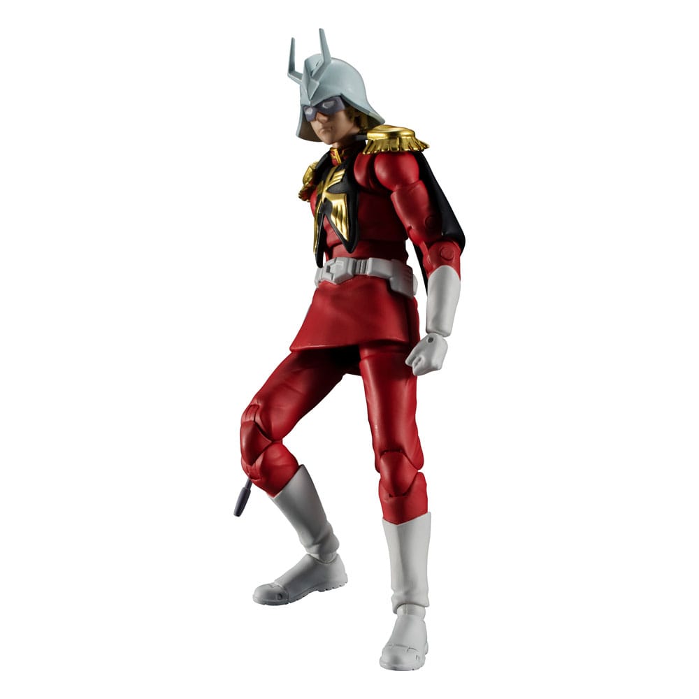 SU ORDINAZIONE Mobile Suit Gundam G.M.G. Collection 02 Action Figure Principality of Zeon Char Aznable 10 cm