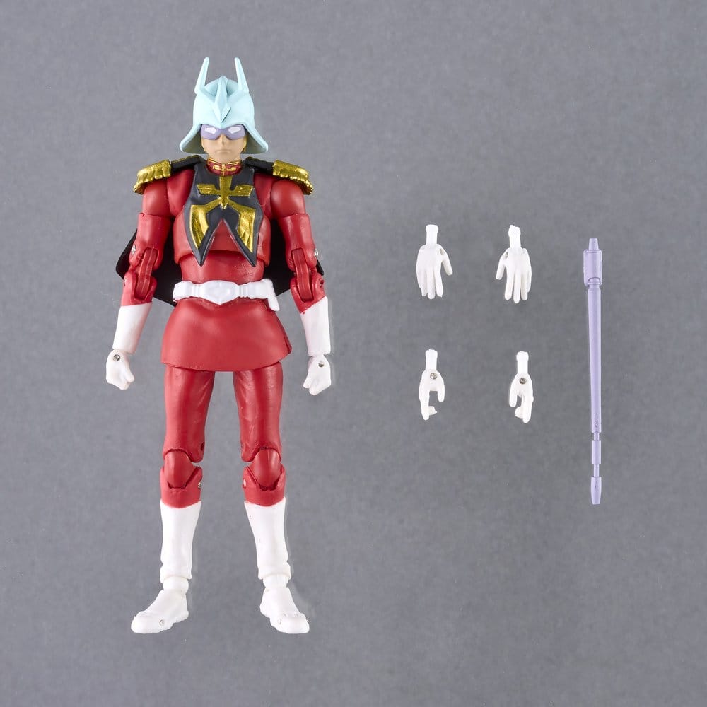 PREORDINE+ 09/2027 Mobile Suit Gundam G.M.G. Collection Action Figure 02 Principality of Zeon Char Aznable 10 cm