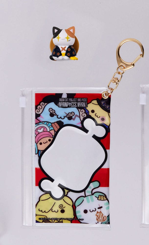 SU ORDINAZIONE One Piece Mega Cat Project Nyan Piece Nyan! Trading Figure with pouch Luffy 2025 Limited Edition 7 cm