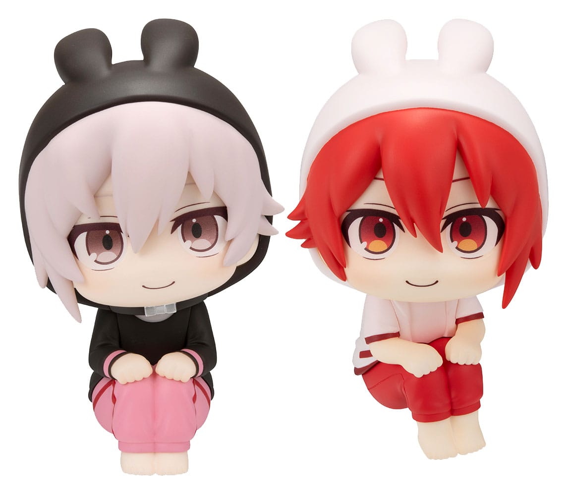 AUF BESTELLUNG GEFERTIGT Idolish7 Look Up PVC-Statuen Riku Nanase &amp; Ten Kujo Set (mit Geschenk)