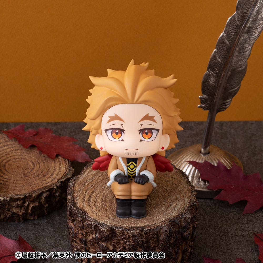 PREORDINE+ 11/2025 My Hero Academia Look Up PVC Statue Hawks 11 cm