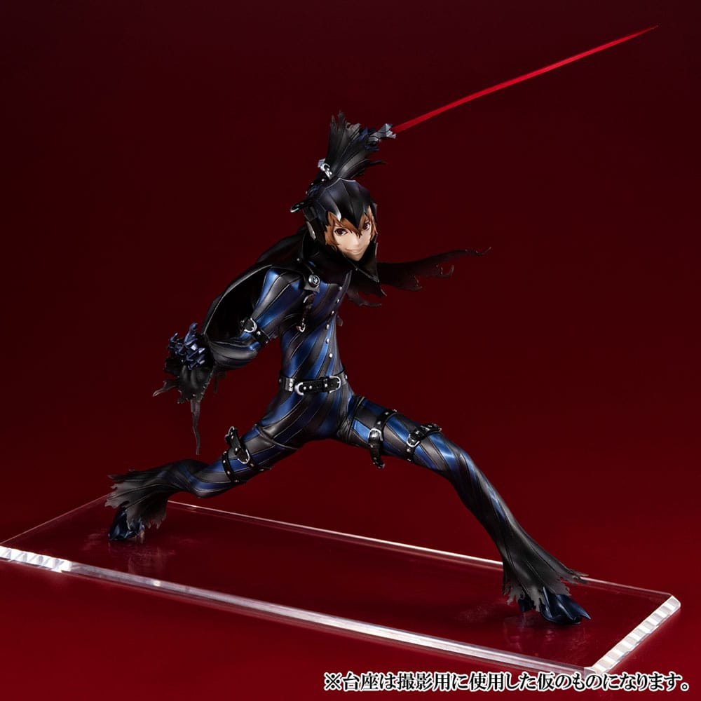 PREORDINE 09/2025 Persona 5 Royal Lucrea PVC Statue Goro Akechi Crow Roki Ver. 20 cm (PREORDINE NON CANCELLABILE)