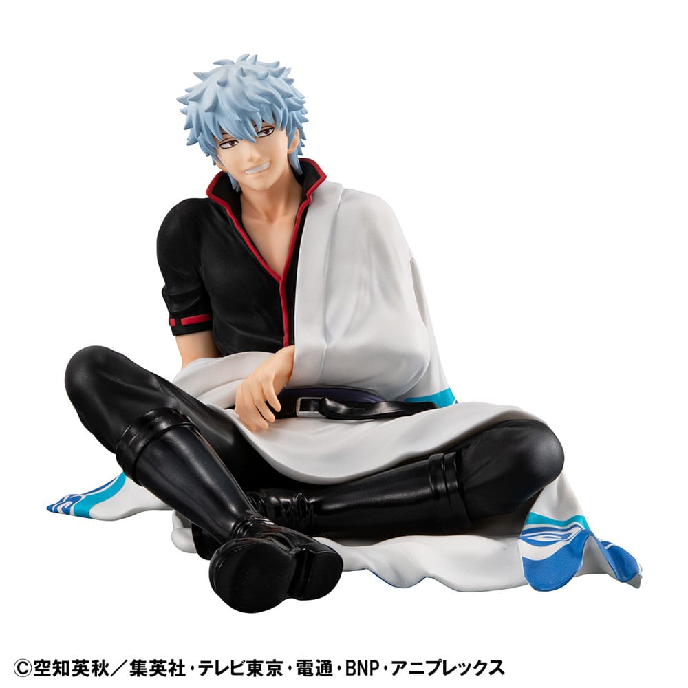 PREORDINE+ CHIUSO 10/2025 Gintama G.E.M. Series PVC Statue Gin San Palm Size 9 cm