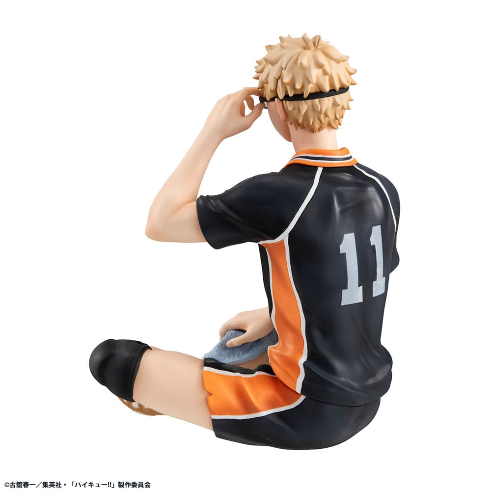 PREORDINE+ 12/2025 Haikyu!! G.E.M. Series PVC Statue Kei Tsukishima Palm Size 9 cm
