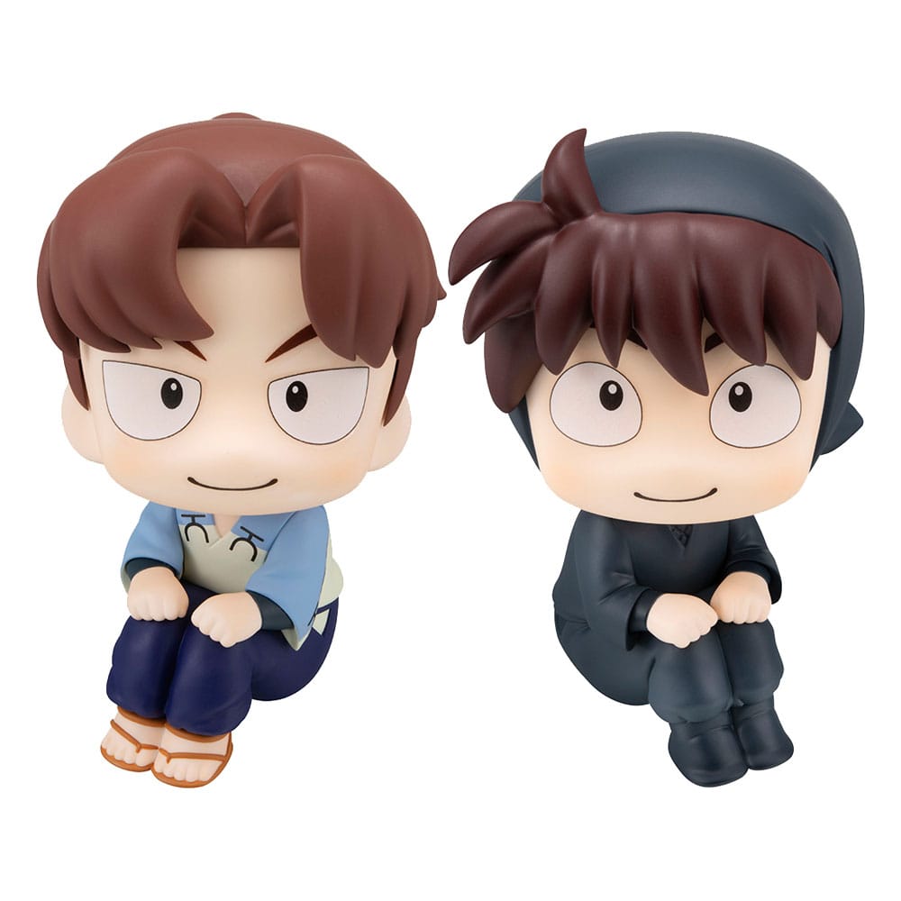 PREORDINE CHIUSO 12/2025 Nintama Rantaro Look Up PVC Statue Hansuke Doi & Rikichi Yamada Set (with gift) 11 cm (PREORDINE NON CANCELLABILE)