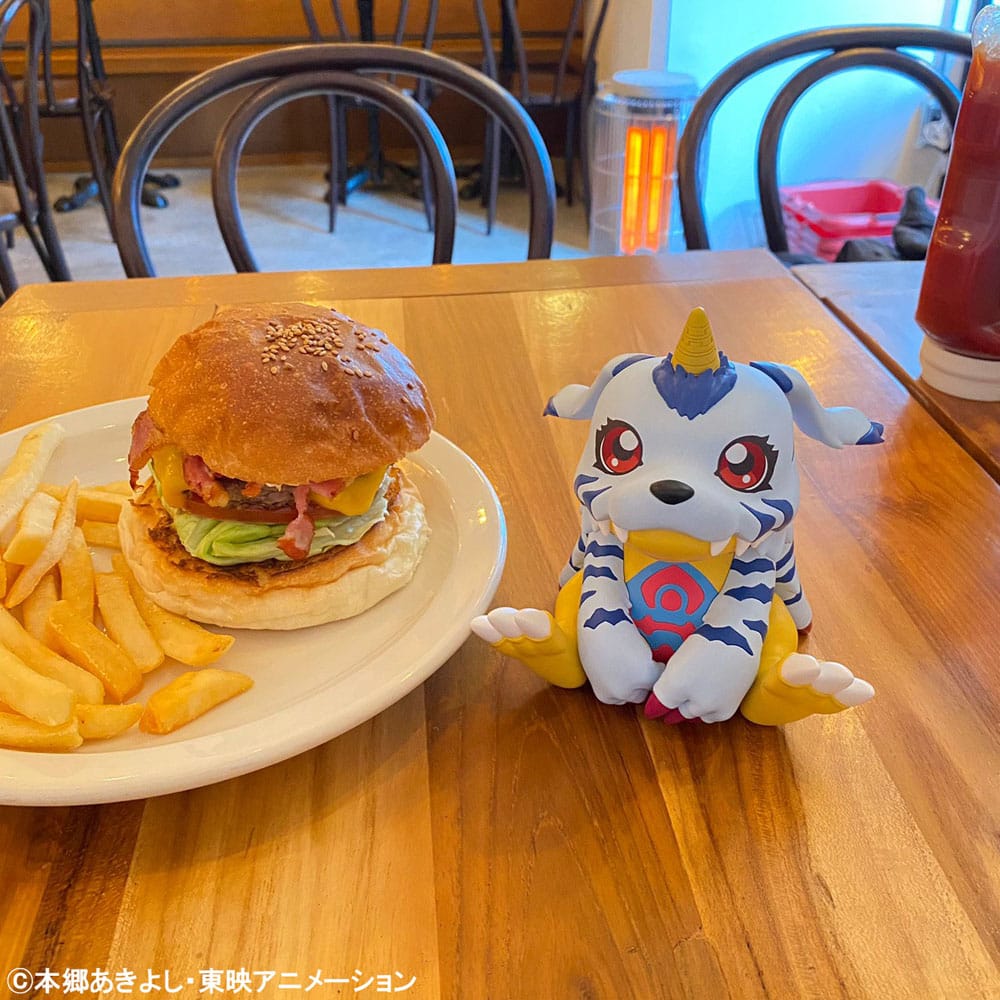 PREORDINE+ 01/2026 Digimon Look Up PVC Statue Gabumon 11 cm