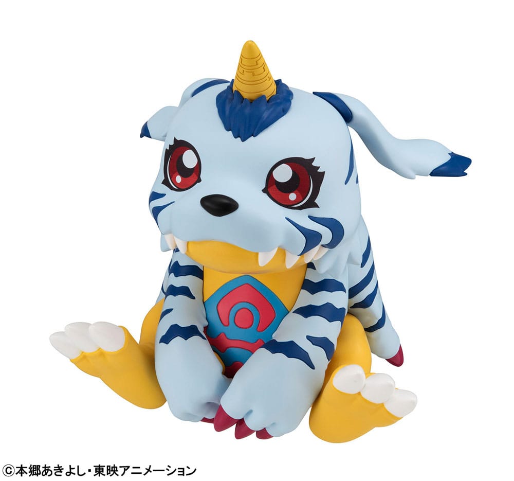 PREORDINE+ 01/2026 Digimon Look Up PVC Statue Gabumon 11 cm