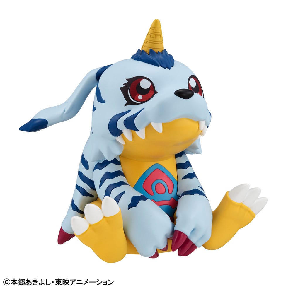 PREORDINE+ 01/2026 Digimon Look Up PVC Statue Gabumon 11 cm