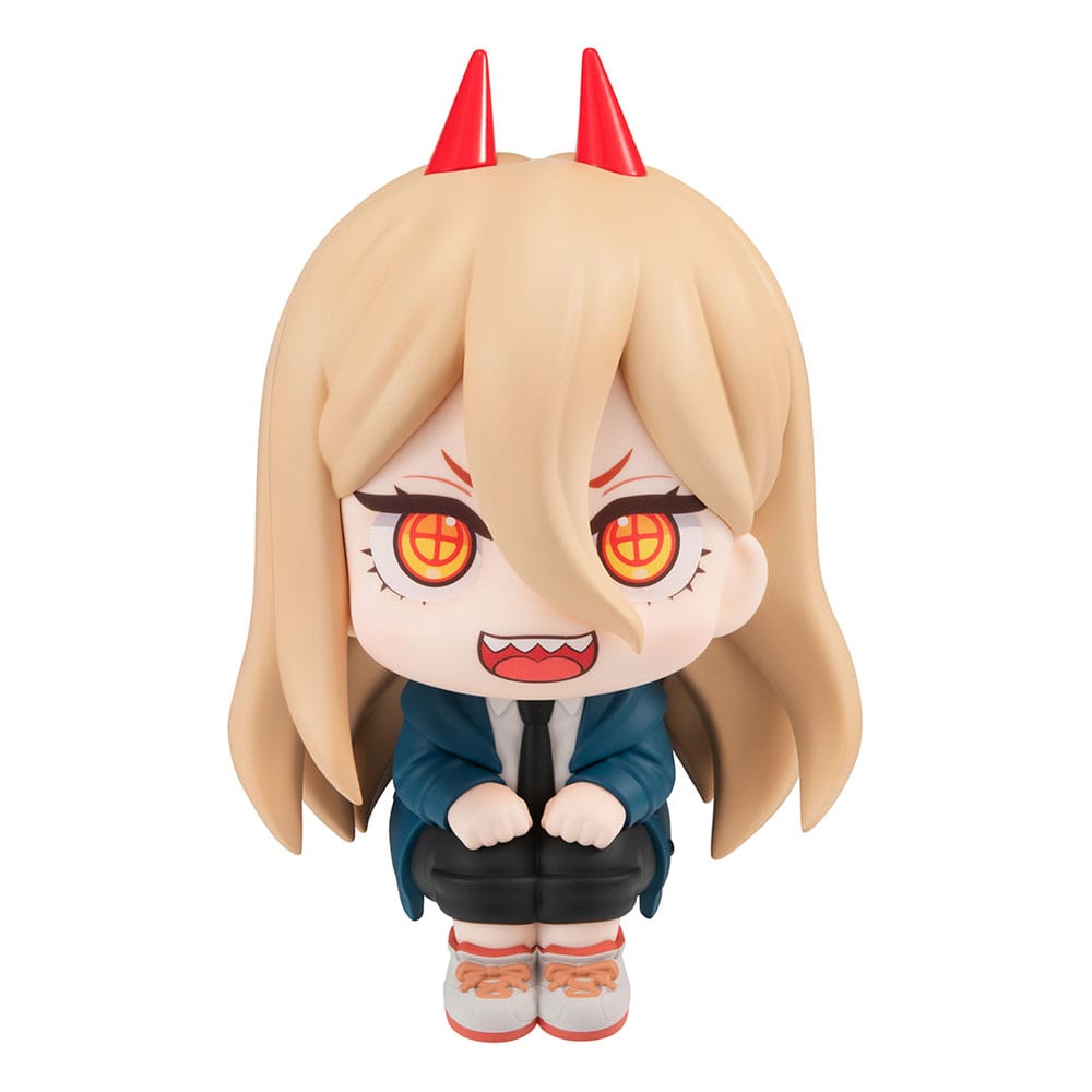 PREORDINE+ 12/2025 Chainsaw Man Look Up PVC Statue Power 11 cm