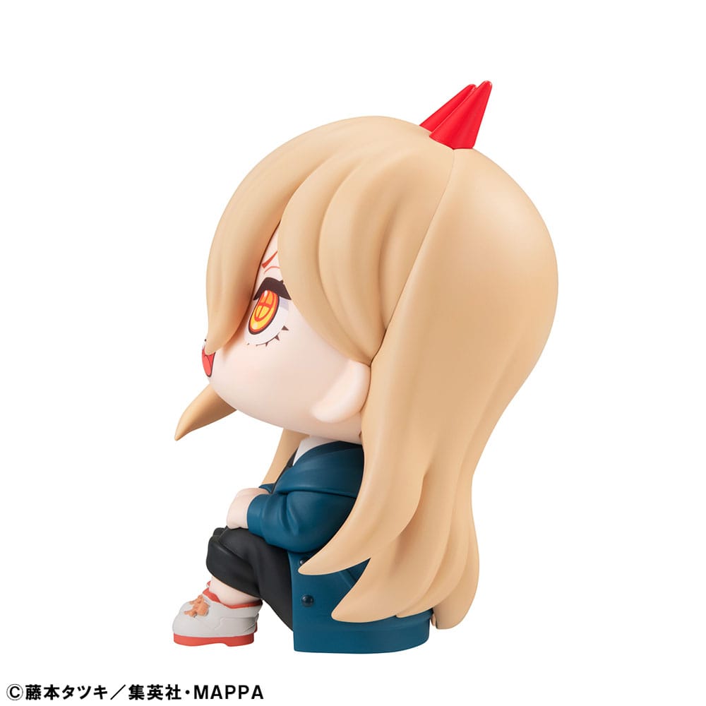 PREORDINE+ 12/2025 Chainsaw Man Look Up PVC Statue Power 11 cm