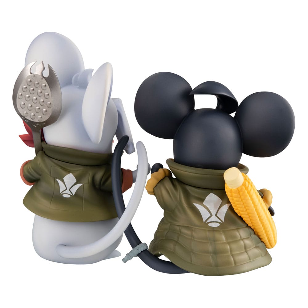 SU ORDINAZIONE Mobile Suit Gundam Iron-Blooded Orphans PVC Statues Orphanchu of Block 3 Mikatsuki & Orga 10th Anniversary 12 cm
