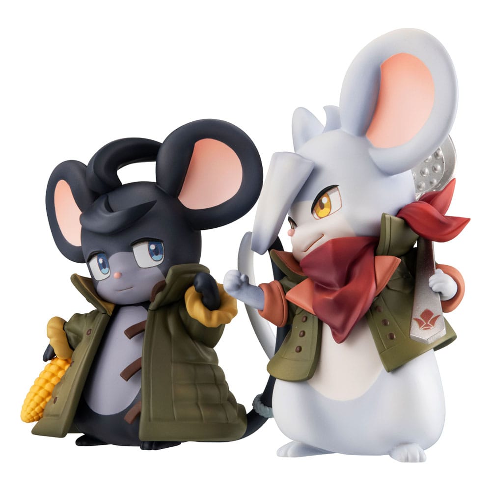 SU ORDINAZIONE Mobile Suit Gundam Iron-Blooded Orphans PVC Statues Orphanchu of Block 3 Mikatsuki & Orga 10th Anniversary 12 cm