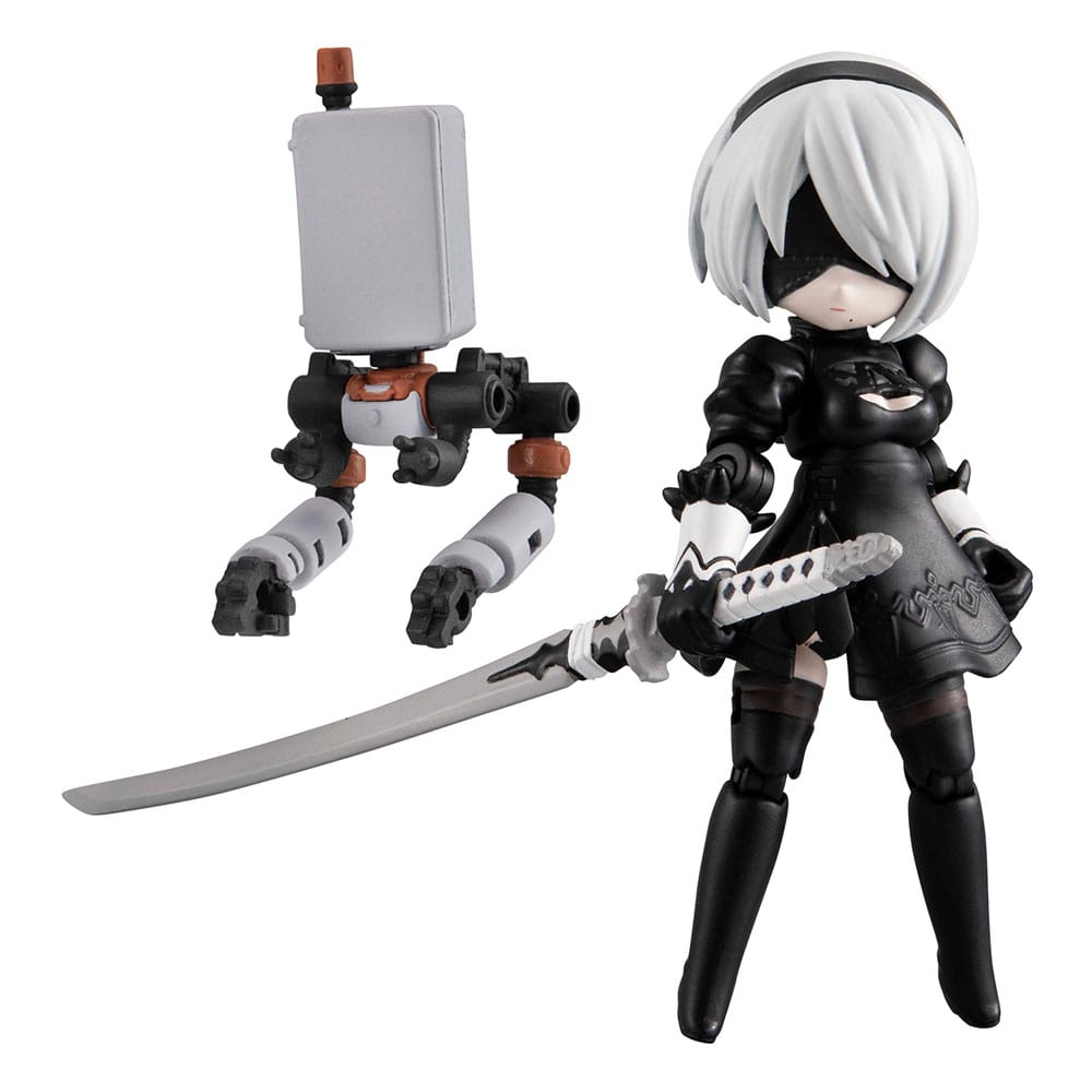PREORDINE+ 01/2026 NieR: Automata Ver1.1a Desktop Army Action Figure 2B 8 cm