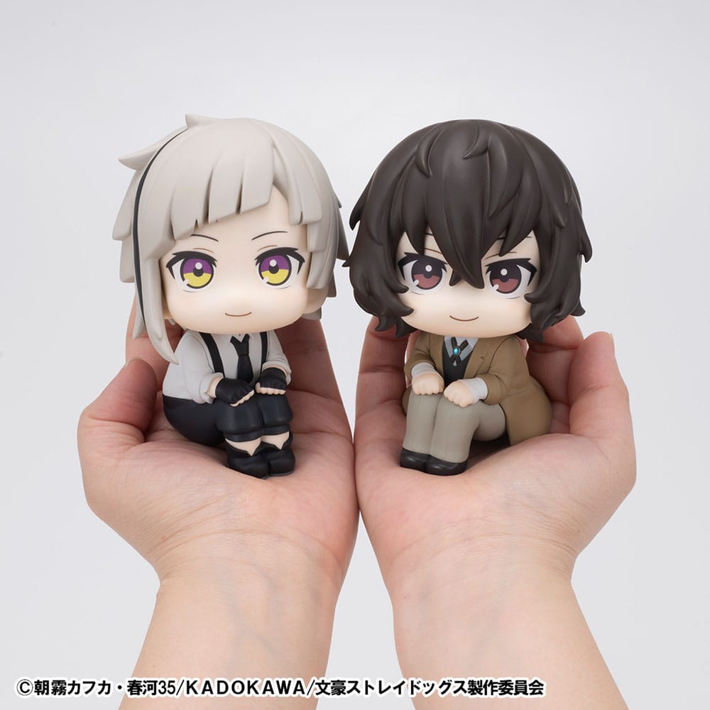 PREORDINE 02/2026 Bungo Stray Dogs Look Up PVC Statue Atsushi Nakajima & Osamu Dazai Set (with gift) 11 cm (PREORDINE NON CANCELLABILE)