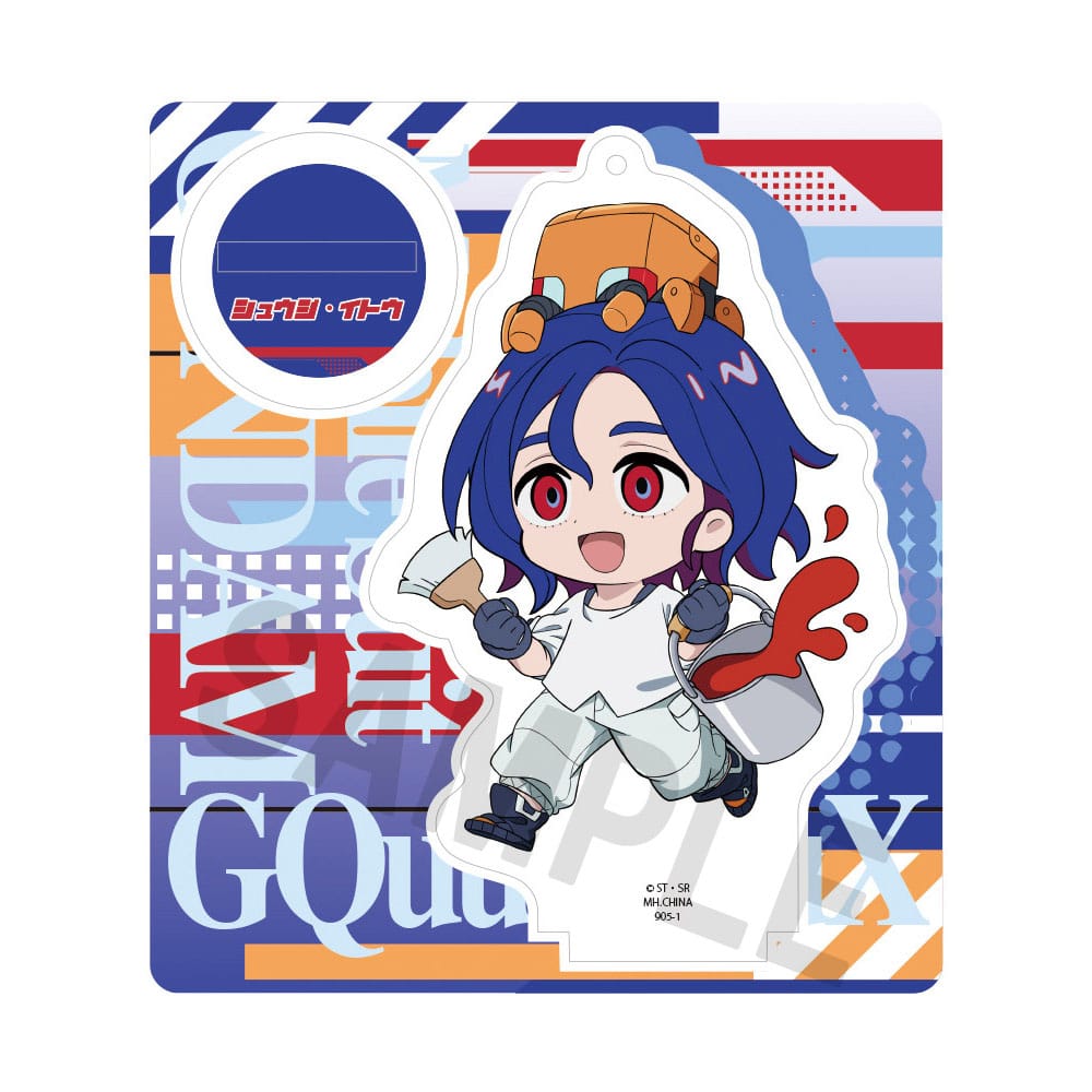 SU ORDINAZIONE Mobile Suit Gundam GQuuuuuuX TokoToko Acrylic Figure 9 cm Display (6)