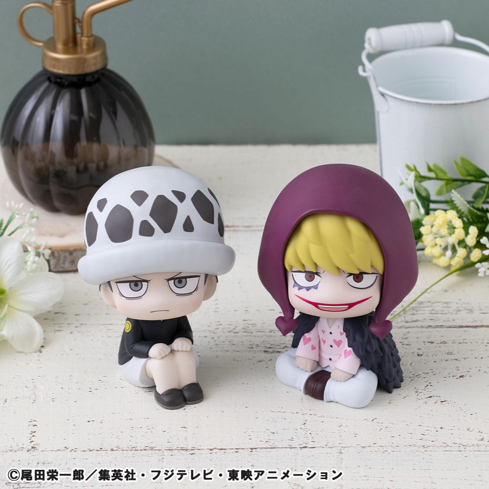 PREORDER+ CLOSED 04/2026 One Piece Look Up PVC Statues Trafalgar Law Childhood Ver. &amp; Corazon 11 cm (with gift) (PREORDER NON-CANCELLABLE)