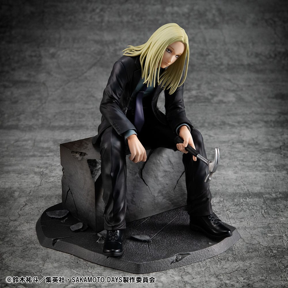 PREORDINE 06/2026 Sakamoto Days PVC Statue Shishiba 18 cm (PREORDINE NON CANCELLABILE)