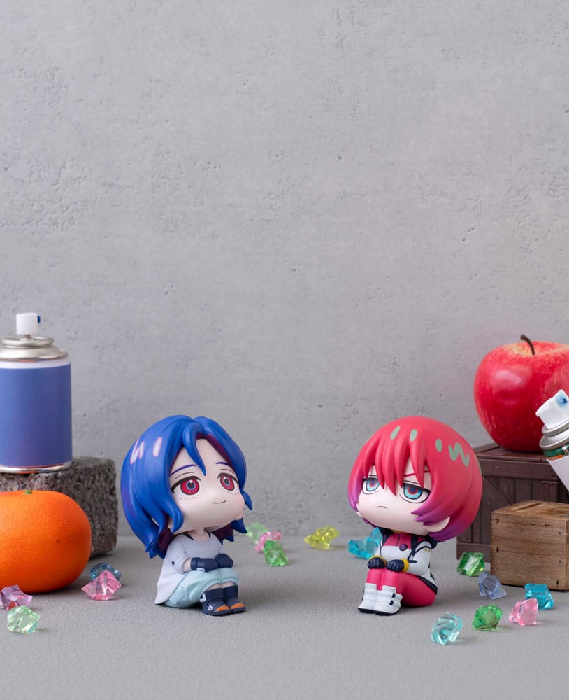 PREORDINE 03/2026 Mobile Suit Gundam GQuuuuuuX Look Up PVC Statue Shuji Ito & Yuzuriha Amate (Mach) Pilot Suit Ver. Set (with gift) 11 cm (PREORDINE NON CANCELLABILE)