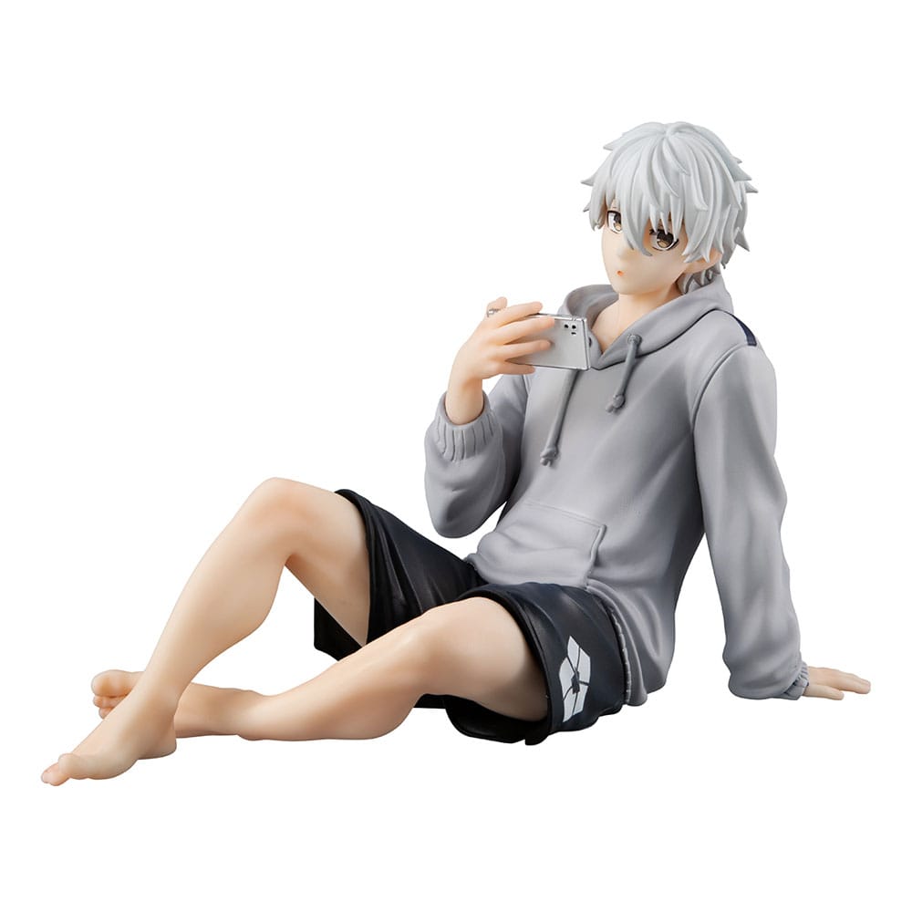 PREORDINE+ 02/2026 Blue Lock G.E.M. Series PVC Statue Seishiro Nagi Repaint Ver. Palm Size 9 cm