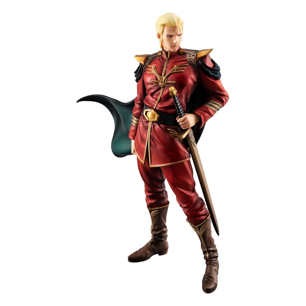 PREORDINE+ 02/2026 Mobile Suit Gundam GGG Statue Char´s Counterattack General Char Aznable 22 cm