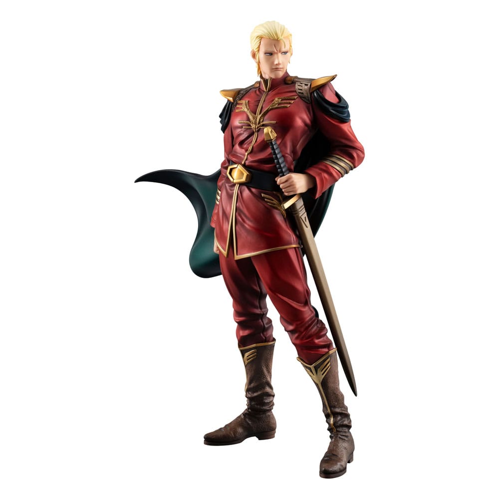 PREORDINE+ 02/2026 Mobile Suit Gundam GGG Statue Char´s Counterattack General Char Aznable 22 cm