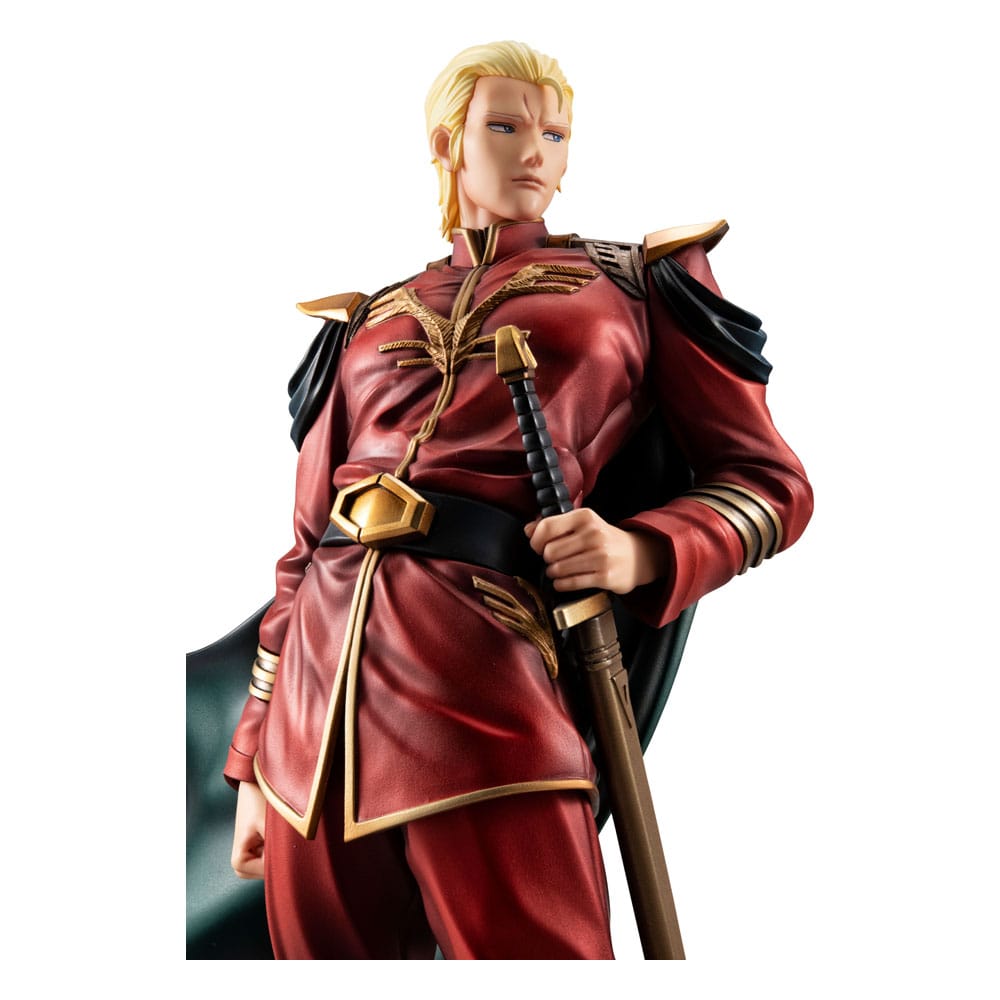 PREORDINE+ 02/2026 Mobile Suit Gundam GGG Statue Char´s Counterattack General Char Aznable 22 cm