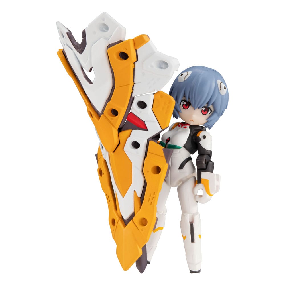 PREORDINE+ CHIUSO 04/2026 (NON CANCELLABILE) Evangelion Desktop Army Figures Ayanami Rei & Evangelion No. 0 (Kai) 15 cm