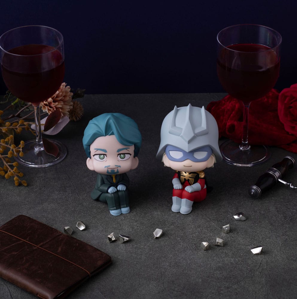 PREORDINE+ CHIUSO 04/2026 Mobile Suit Gundam GQuuuuuuX Look Up PVC Statue Challia Bull & Char Aznable (with gift) 11 cm (PREORDINE NON CANCELLABILE)