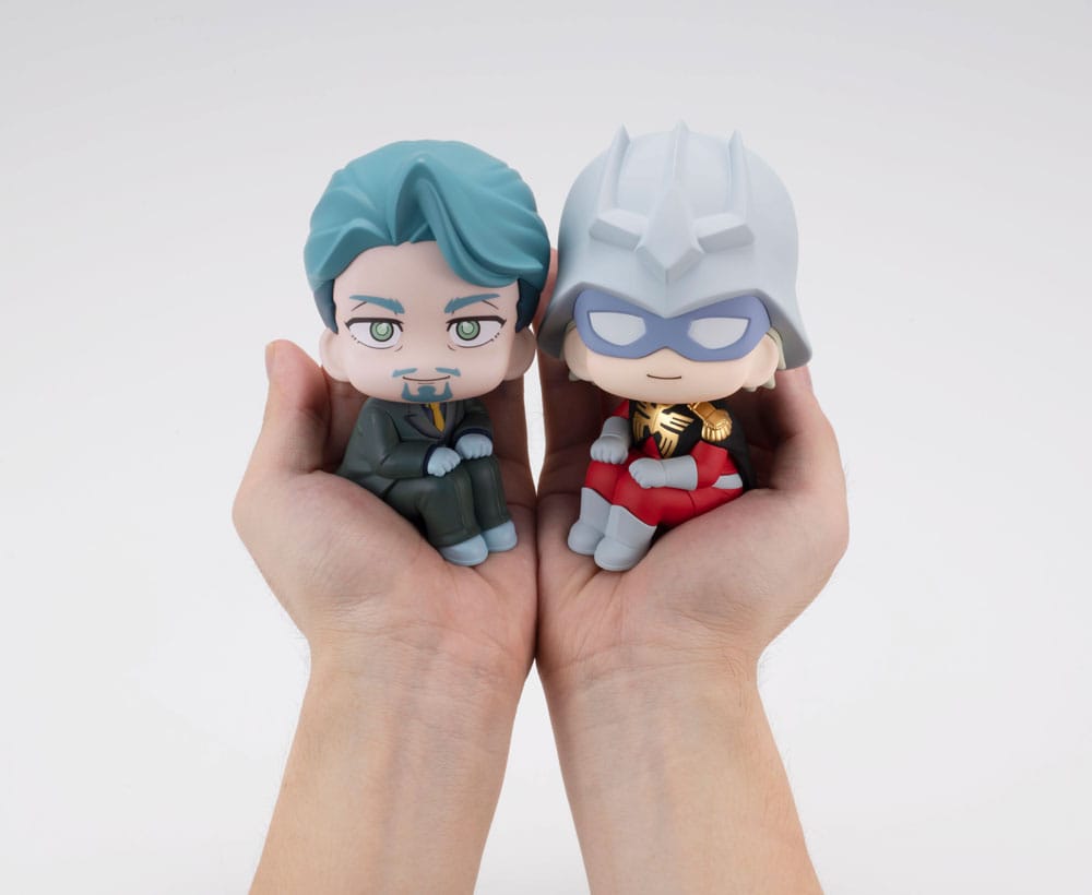 PREORDINE+ CHIUSO 04/2026 Mobile Suit Gundam GQuuuuuuX Look Up PVC Statue Challia Bull & Char Aznable (with gift) 11 cm (PREORDINE NON CANCELLABILE)