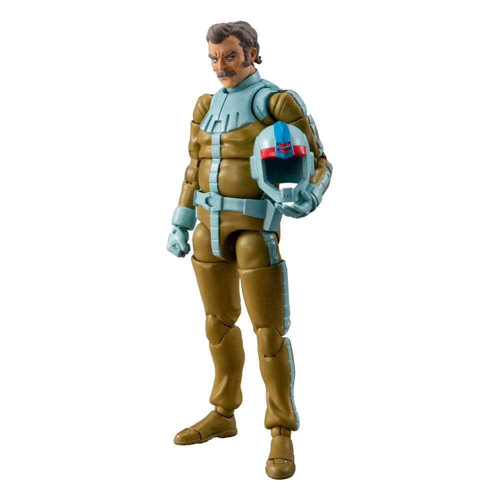 SU ORDINAZIONE Mobile Suit Gundam G.M.G. Collection 08 Action Figure Principality of Zeon Ramba Ral Normal Suit Ver. 10 cm ESAURITO