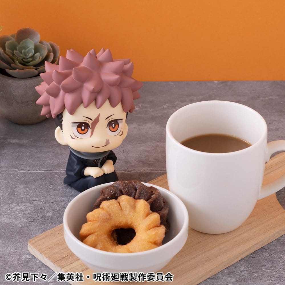 SU ORDINAZIONE Jujutsu Kaisen Look Up PVC Statue Yuji Itadori Ver. 2 11 cm         