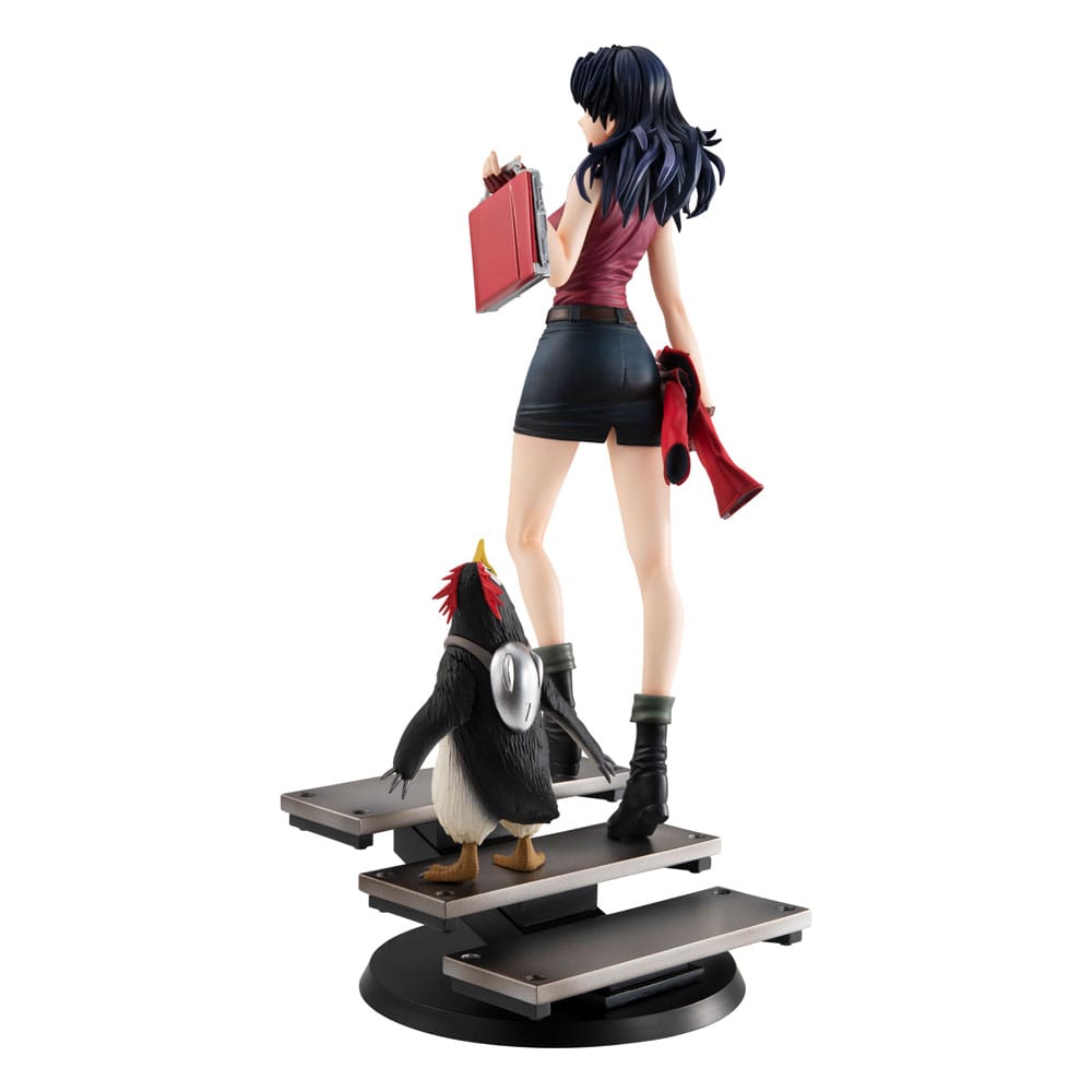 PREORDINE+ 05/2026 (NON CANCELLABILE) Rebuild of Evangelion Gals PVC Statue Misato Katsuragi & Pen Pen 25 cm