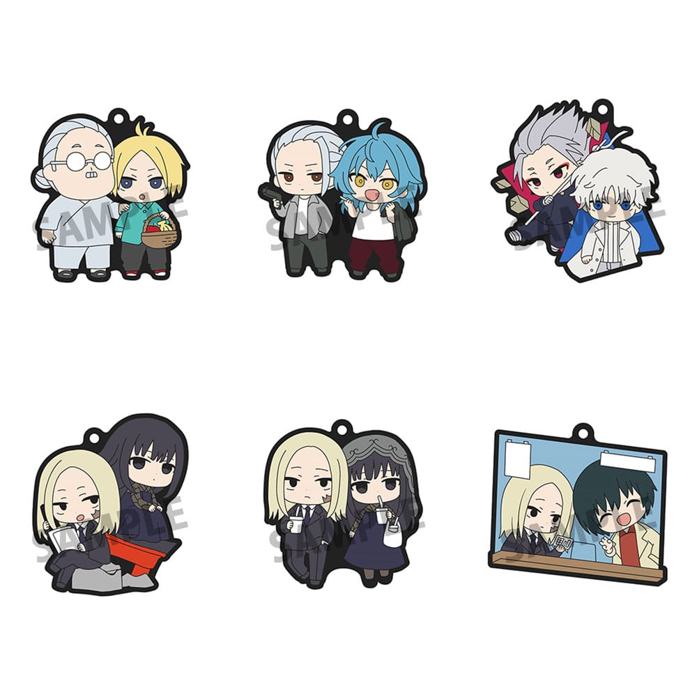 SU ORDINAZIONE Sakamoto Days Rubber Mascot Buddycolle Rubber Charms Vol. 2 7 cm Assortment (6)