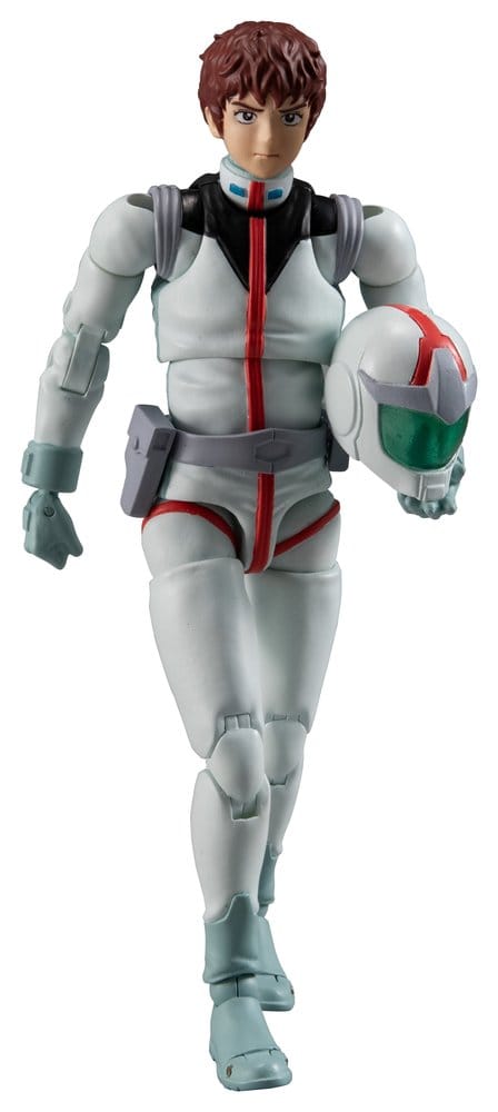 PREORDINE+ 09/2027 Mobile Suit Gundam G.M.G. Collection PVC Figure Earth Federation Amuro Ray Normal Suit Ver. 10 cm (Repeat)
