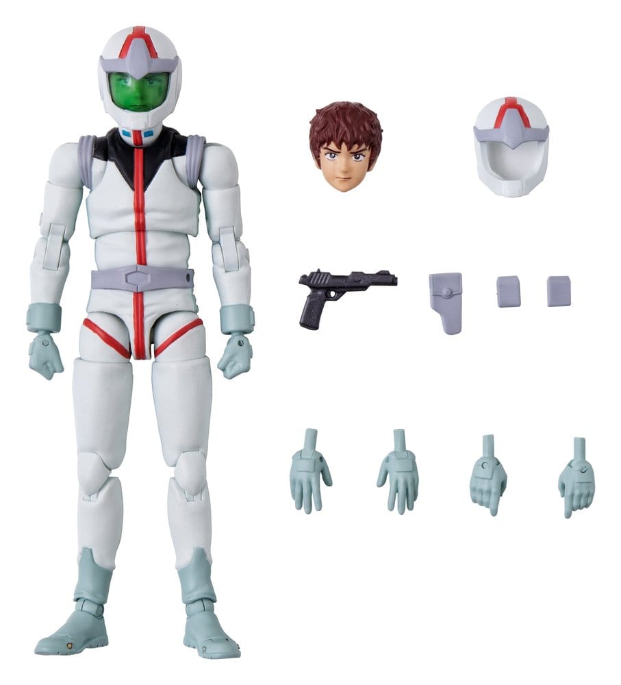 PREORDINE+ 09/2027 Mobile Suit Gundam G.M.G. Collection PVC Figure Earth Federation Amuro Ray Normal Suit Ver. 10 cm (Repeat)