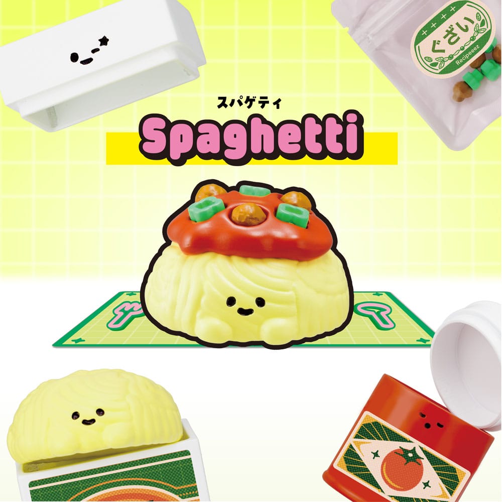 SU ORDINAZIONE Recipeeez Mini Figure Menu 01 3 cm Assortment (4)