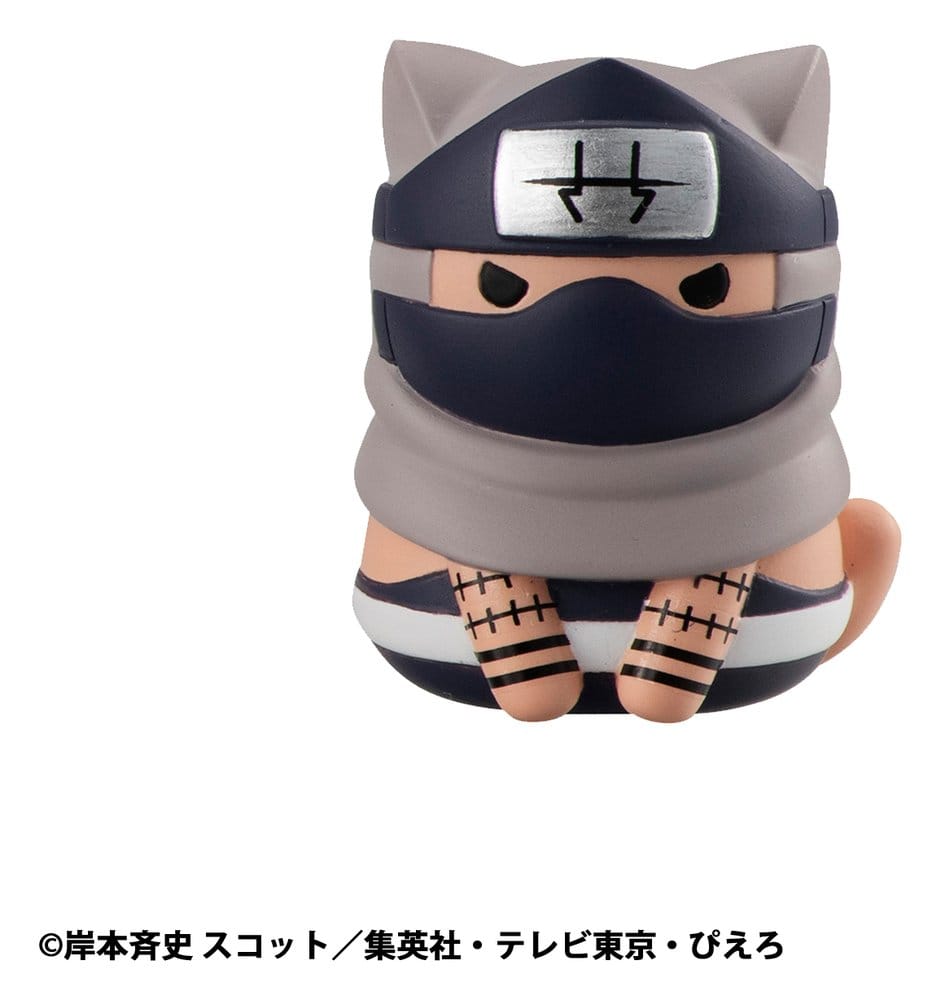 SU ORDINAZIONE Naruto Shippuden Mega Cat Project Trading Figure Defense Battle of Village of Konoha! 3 cm Nyaruto! Blind Box Assortment (8) (re-run)
