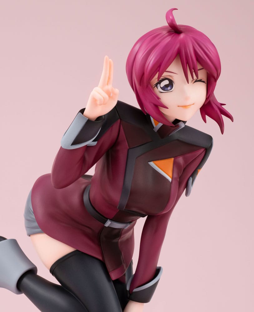 SU ORDINAZIONE Mobile Suit Gundam Seed Freedom GGG Statue Lunamaria Hawke 17 cm