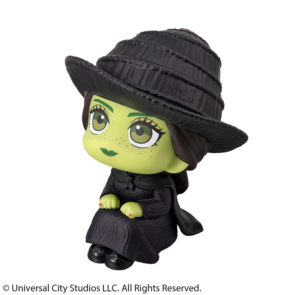 SU ORDINAZIONE Wicked Look Up PVC Statues Elphaba & Glinda (with gift) 11 cm    