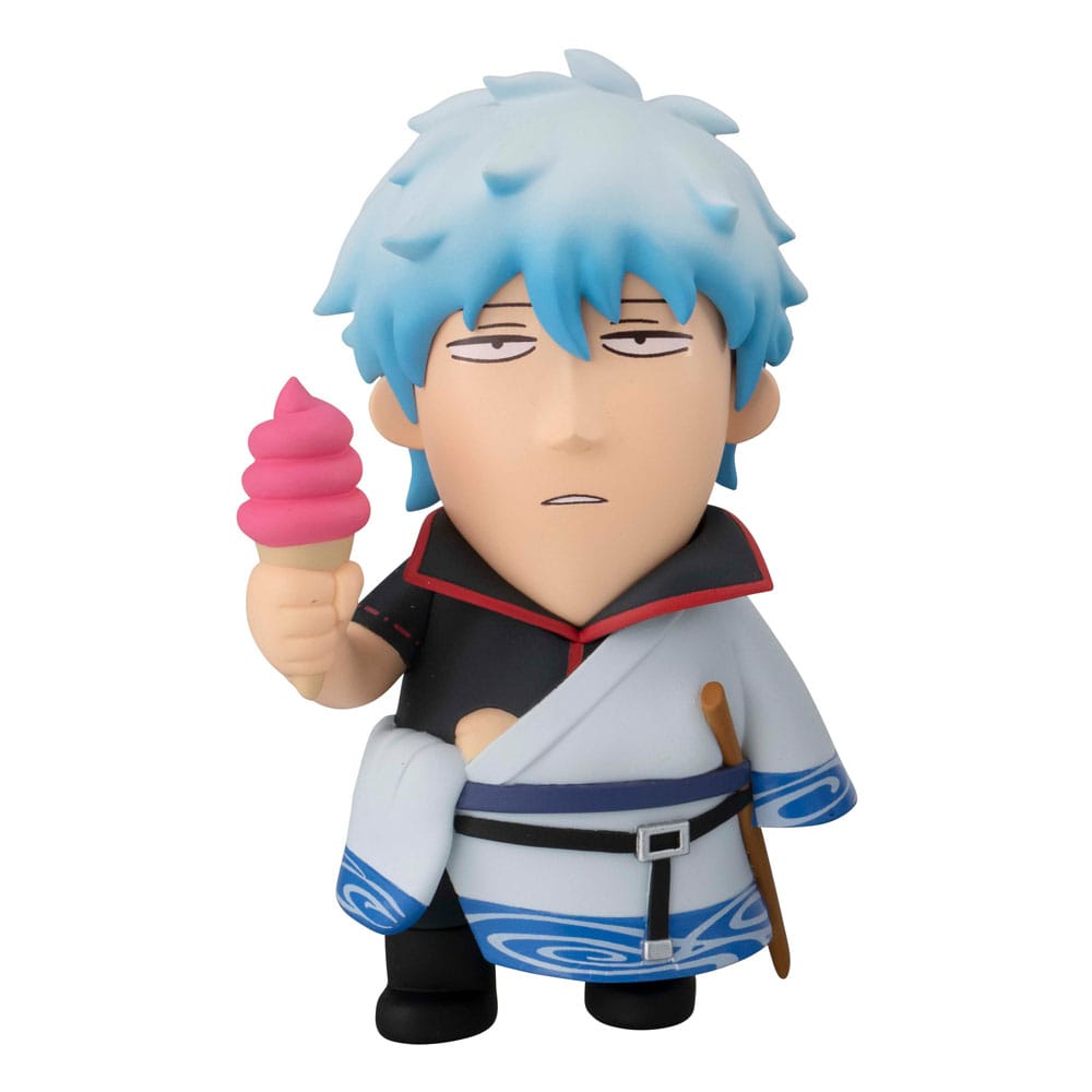 SU ORDINAZIONE Gintama x Okawabukubu Trading Figure We love Ginsan 10 cm Blind Box Assortment (6)