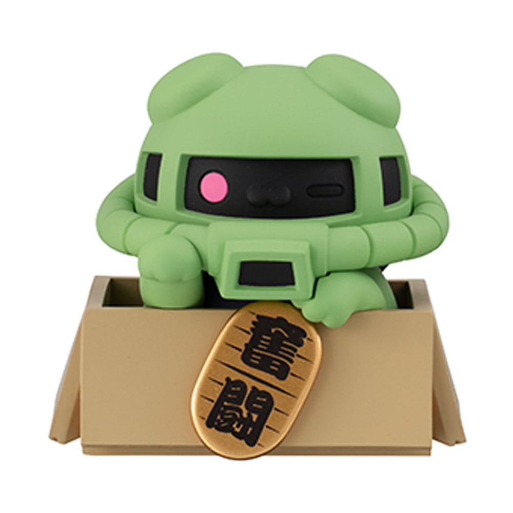 SU ORDINAZIONE Mobile Suit Gundam Mega Cat Project Nyandam Trading Figure Luckycat 6 cm Blind Box Assortment (6)