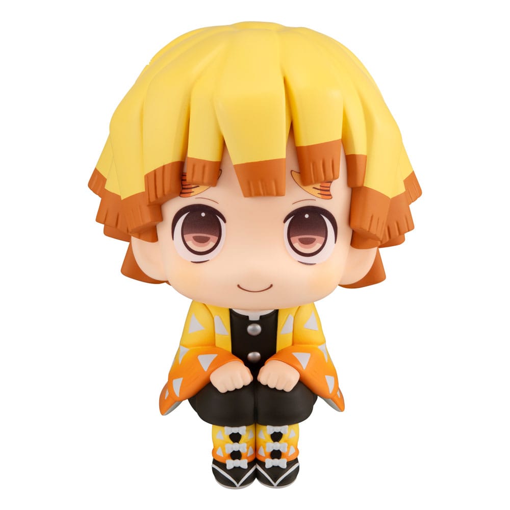 SU ORDINAZIONE Demon Slayer Kimetsu no Yaiba Look Up PVC Statue Zenitsu Agatsuma Smile Ver. 11 cm 